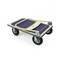 Carrinho de aço com pneus e 350 kg de carga 91x62cm
