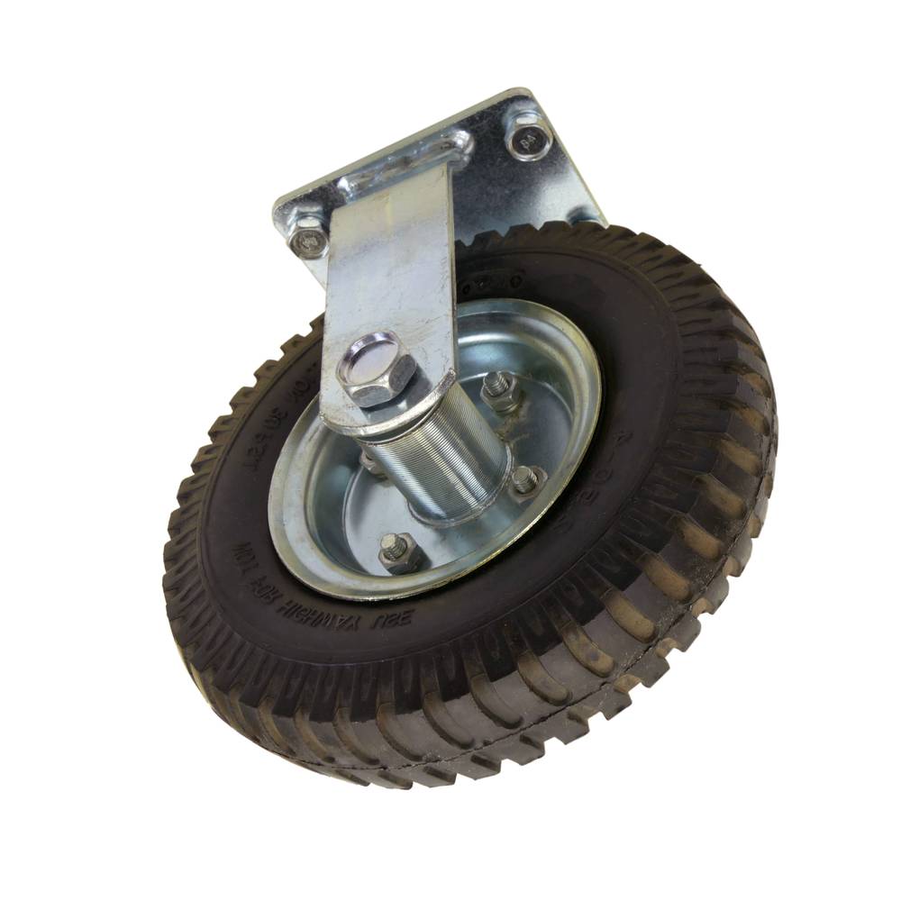 Carrinho de aço com pneus e 350 kg de carga 91x62cm