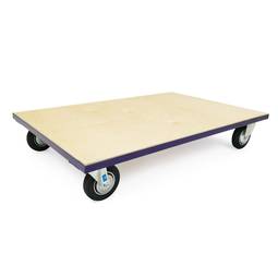 Plataforma europalet de càrrega i transport amb rodes 1210x810x220 mm 500 Kg