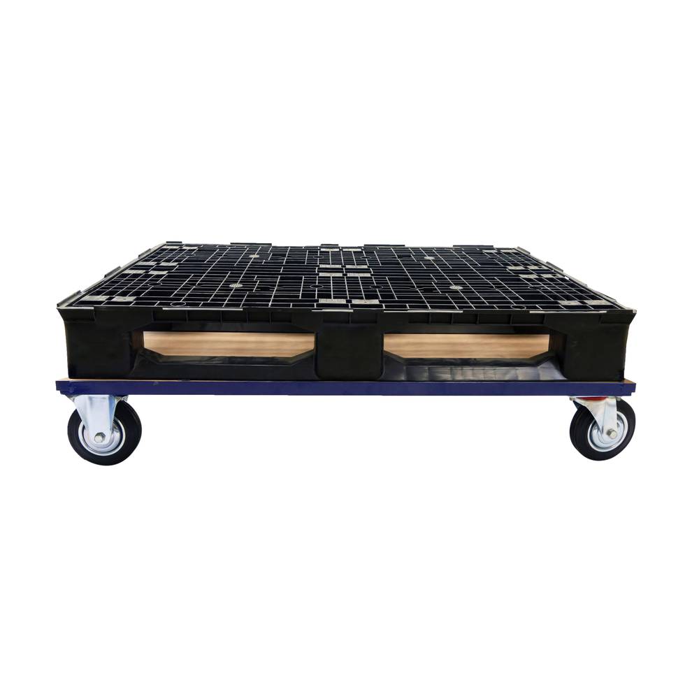Europallet transport roller platform dolly with wheels 1210x810x220 mm 500 kg