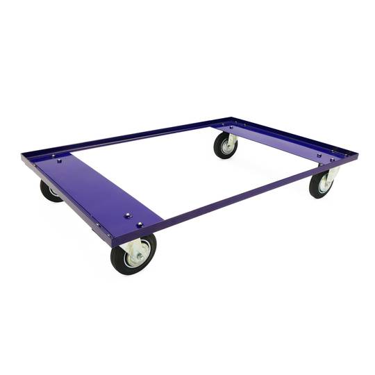 Europallet transport roller platform dolly with wheels 1210x810x220 mm 500 kg