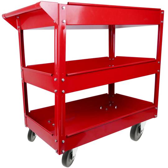 Transporte de mercadorias com 3 níveis e bandejas de 750x390 mm de ferramenta Tolsen