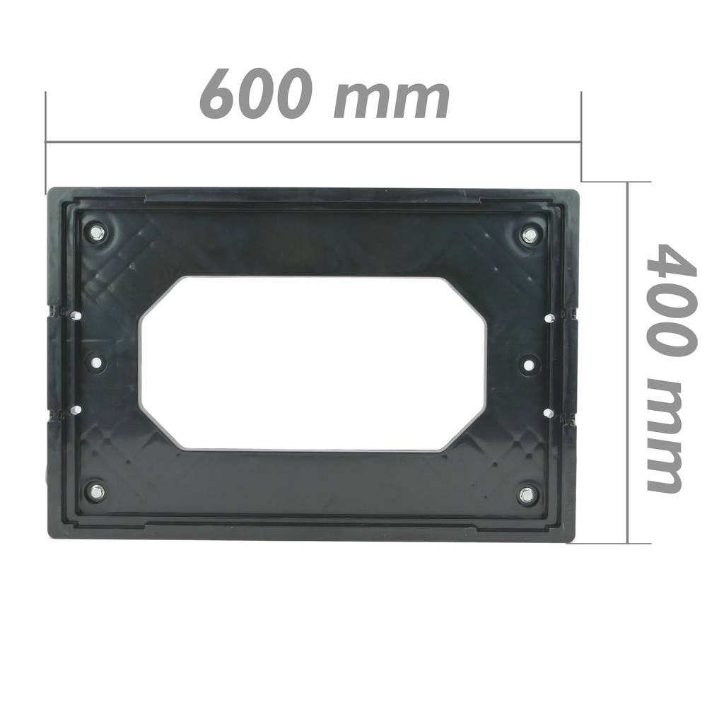Plate-forme sur roulettes pour le transport de boîtes Eurobox 60 x 40 cm 4-PACK