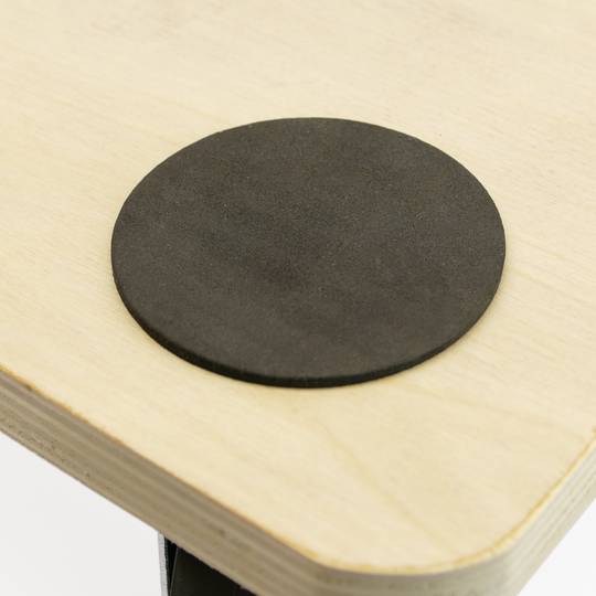 Plataforma de carga e transporte com rodas 560 x 290 mm
