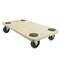 Plataforma de carga e transporte com rodas 560 x 290 mm