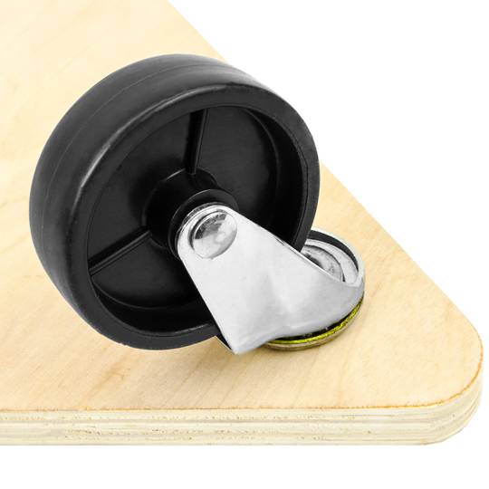 Transportroller Rolluntersetzer Lade und Transport mit Rollen und dreieckig 545 mm