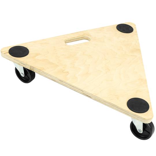 Transportroller Rolluntersetzer Lade und Transport mit Rollen und dreieckig 545 mm