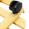 Rond houten platform met wielen 30 cm