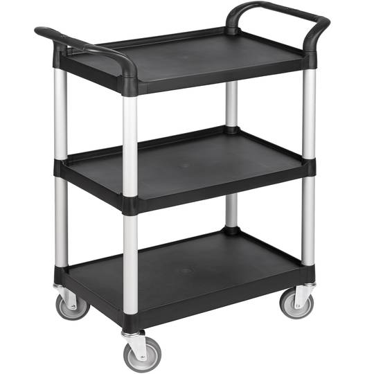 Carro de transporte con 3 bandejas 105 x 50 x 92 cm