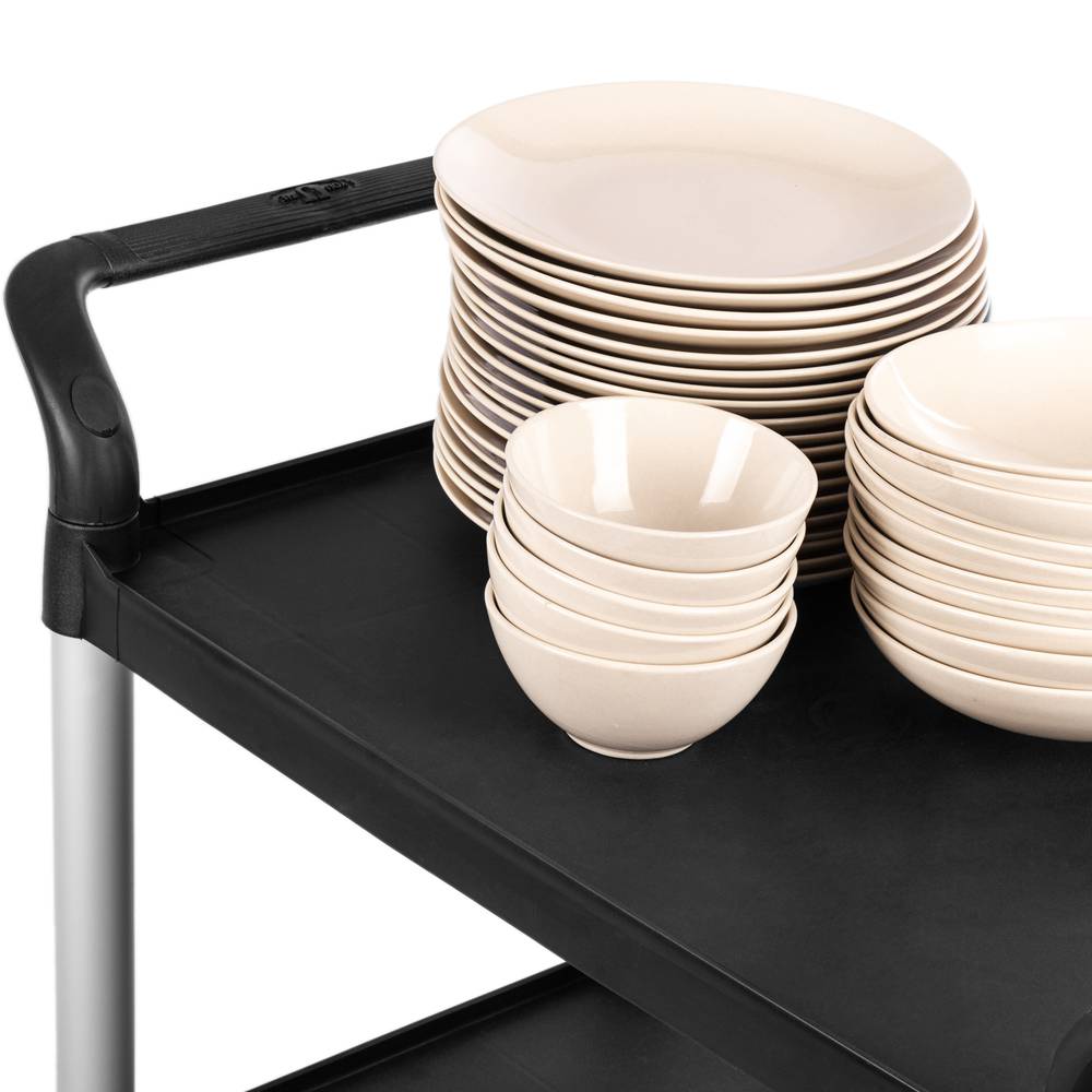 Carro de transporte con 3 bandejas 105 x 50 x 92 cm