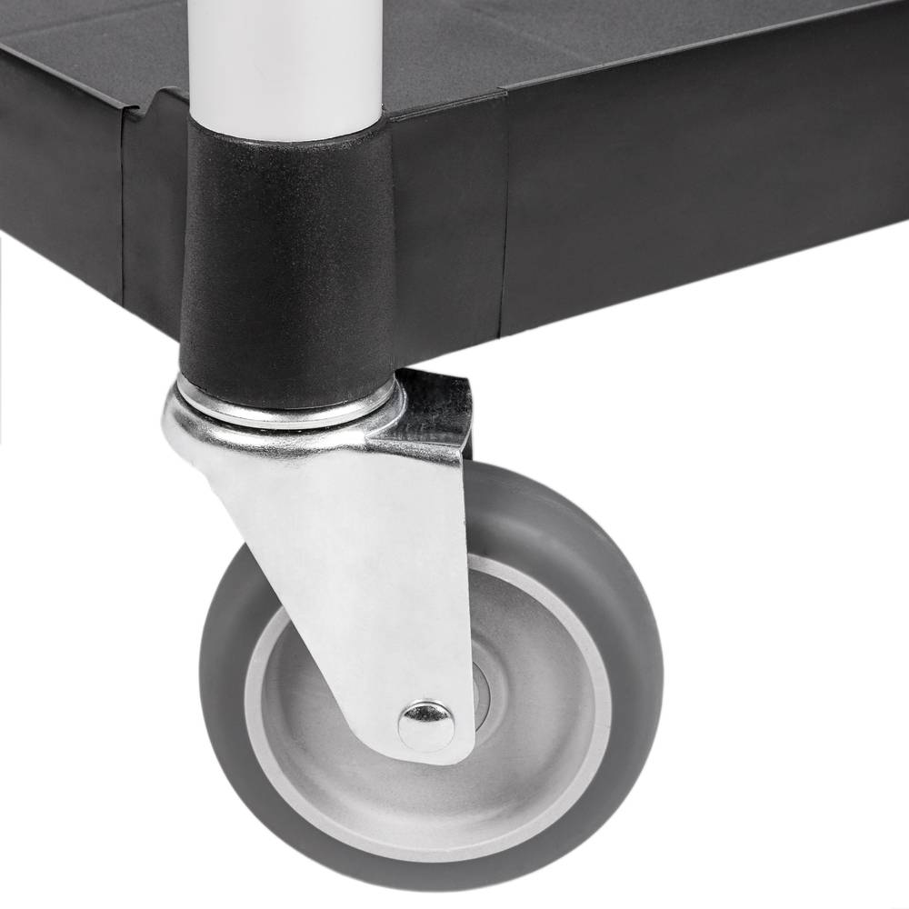 Carro de transporte con 3 bandejas 105 x 50 x 92 cm