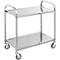 Tischwagen mit 2 Tabletts 85 x 45 x 90 cm