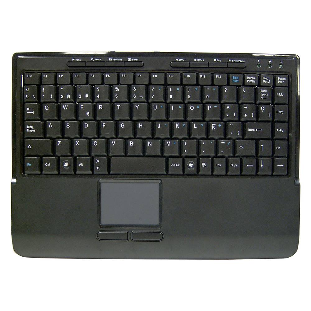 Reduced keyboard 88-key USB TOUCHPAD (Black)