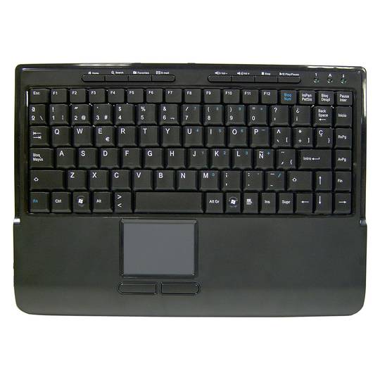 Reduced keyboard 88-key USB TOUCHPAD (Black)