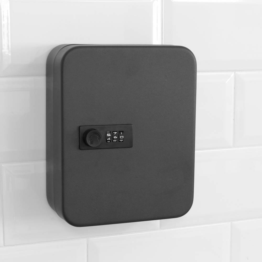 Szafka na klucze z 20 haczykami i zamkiem w kombinacji 3 cyfr