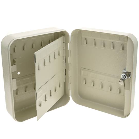 Armário de chaves com 40 ganchos com fechadura