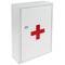 Farmaciola de primers auxilis. Armari metàl·lic de paret de 216 x 80 x 321 mm