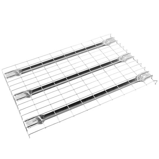 60-pack Grid shelving for pallet 1010 x 890 mm galvanized steel and reinforced 4 mm