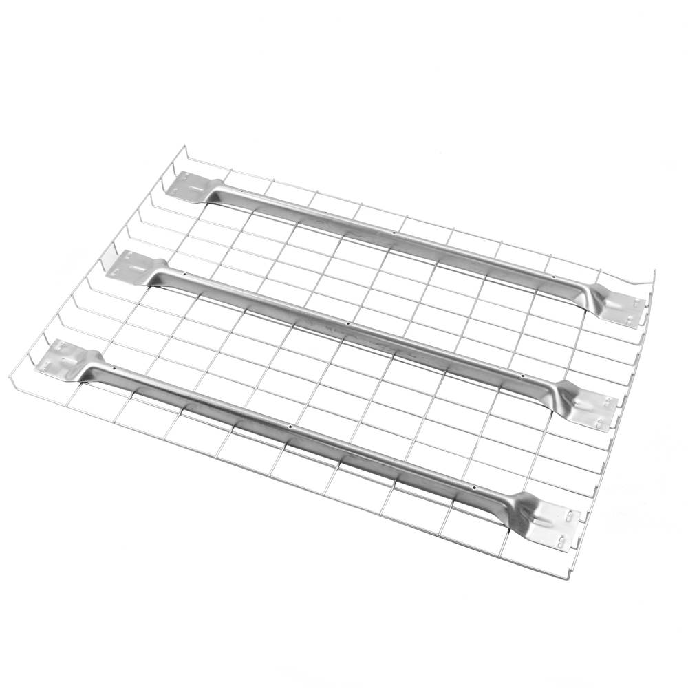 60-pack Grid shelving for pallet 1010 x 890 mm galvanized steel and reinforced 4 mm