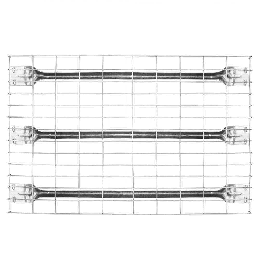60-pack Grid shelving for pallet 1010 x 890 mm galvanized steel and reinforced 4 mm