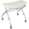 Tabouret de douche pliant antidérapant et réglable en hauteur 50x30 cm