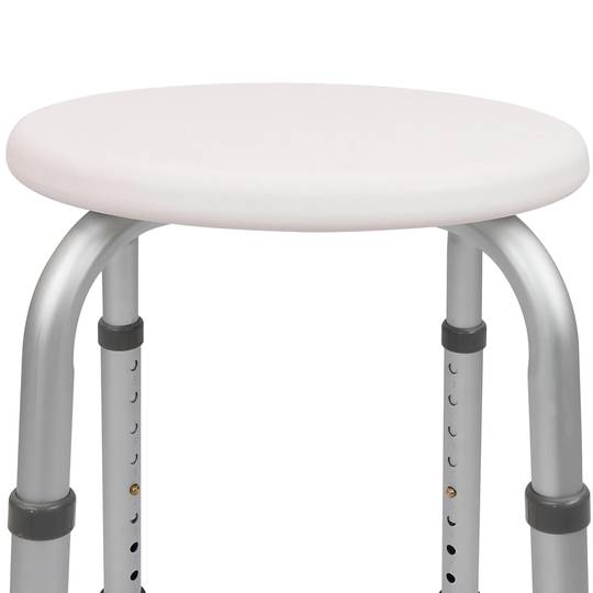 32cm in hoogte verstelbare antislip ronde douchekruk