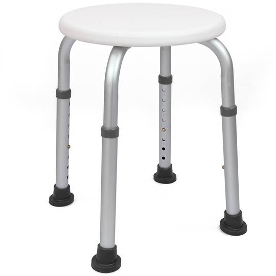 32cm in hoogte verstelbare antislip ronde douchekruk