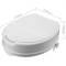 Raised toilet seat for WC with cap for adults