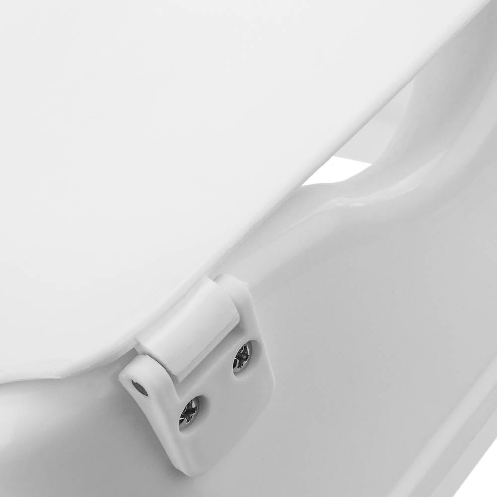 Raised toilet seat for WC with cap for adults