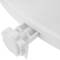 Raised toilet seat for WC with cap for adults