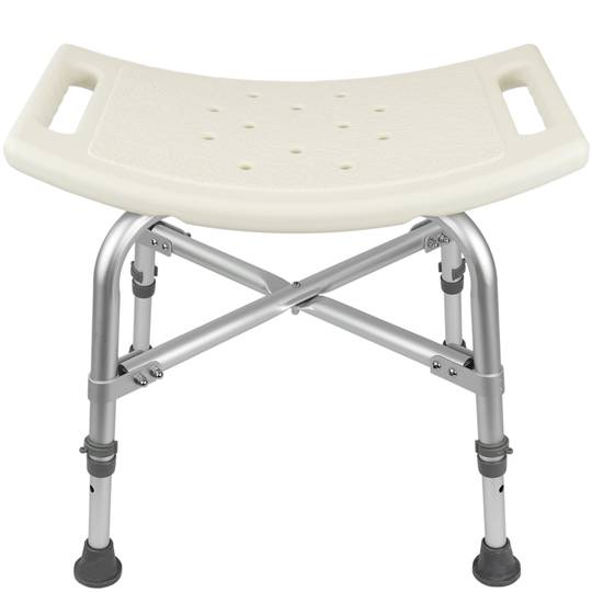 Tabouret de douche ergonomique réglable en hauteur renforcé