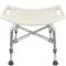 Tabouret de douche ergonomique réglable en hauteur renforcé
