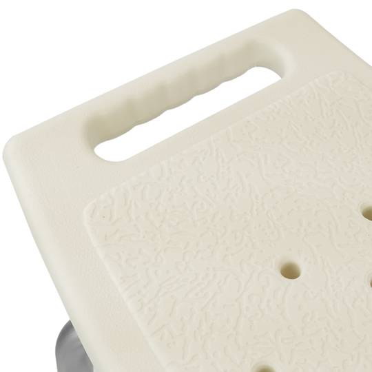 Tabouret de douche ergonomique réglable en hauteur renforcé