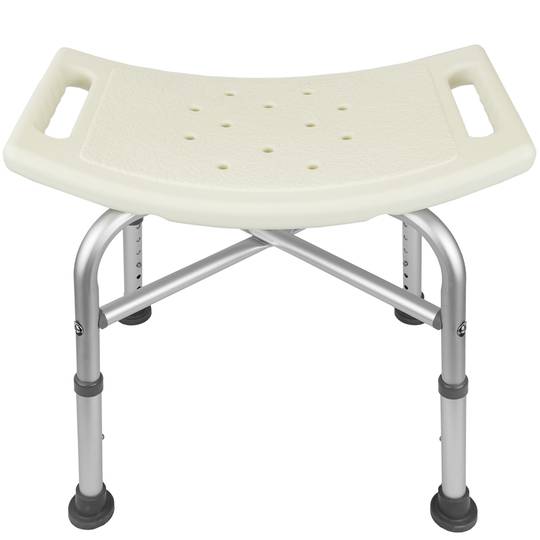 Tabouret de douche ergonomique réglable en hauteur renforcé