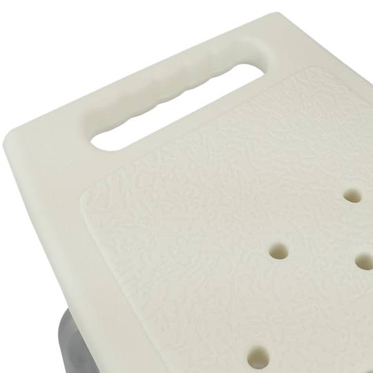 Chaise de douche réglable en hauteur renforcé pour les personnes âgées