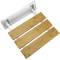Siège de douche rabattable. Chaise pliant en bois bambou et aluminium 320x328mm