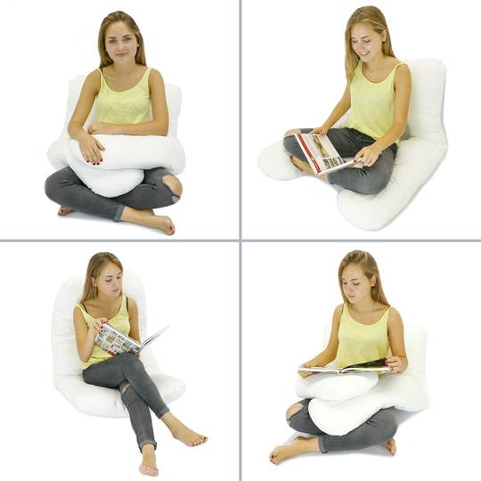Ergonomiczna poduszka dla kobiet w ciąży pełnowymiarowa poduszka dla kobiet w ciąży i ortopedycznych
