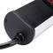 Retractable tower power strip with 4 sockets schuko 16 A 250 V with switch