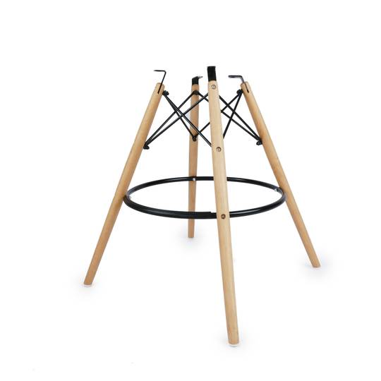 High chair inspired in Eiffel Tower white 2 units