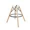 High chair inspired in Eiffel Tower white 2 units