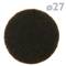 Adhesive felt for furniture Round 27mm Brown 8 units