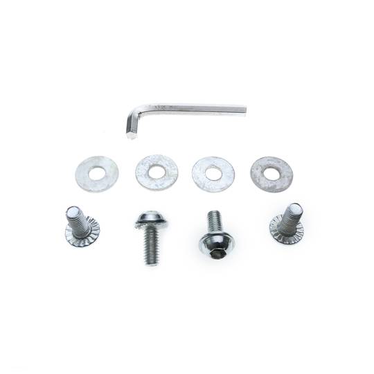 Feltre adhesiu per a mobles quadrat 22x22 mm Marró 12 unitats
