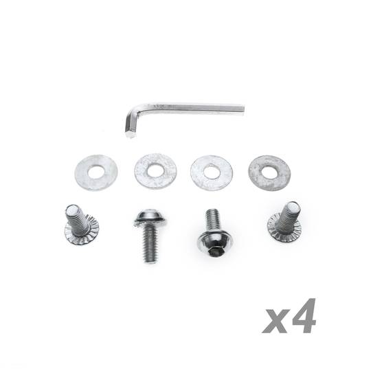 Screws for mounting chair design inspired by Eiffel Tower Kit 4 units 16 screws