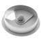 Lote de 20 pasacables redondo para encastrar en mesa de color gris y diámetro 53 mm