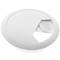 Lot de 20 passe-câbles ronds encastrables pour table de couleur blanc et diamètre 60 mm