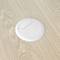 Lot de 20 passe-câbles ronds encastrables pour table de couleur blanc et diamètre 60 mm