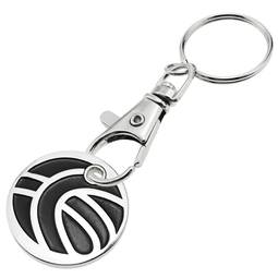 Key chain with Euro coin for shopping cart