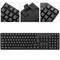 Clavier noir QWERTY espagnol USB 105 touches