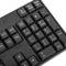 Clavier noir QWERTY espagnol USB 105 touches
