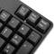 Clavier noir QWERTY espagnol USB 105 touches